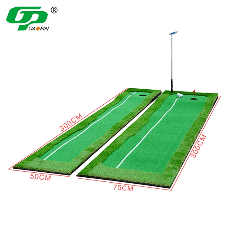 JYX China Artificial Mini Golf Course Par Practice Hitting Putting Green Outside Outdoor Tour  Grass Golf Green Mat