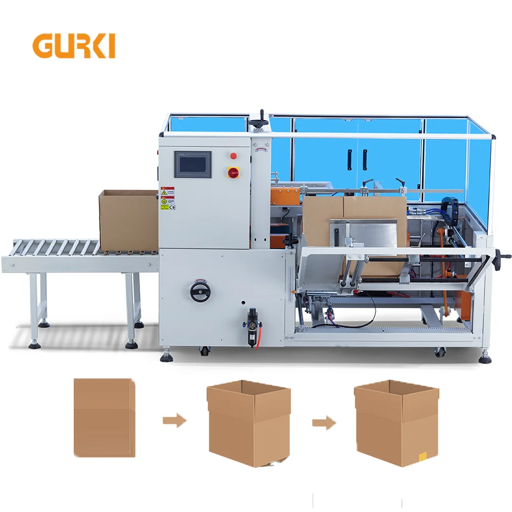 GURKI Convenient And Easy Operate Box Forming Machine Carton Erector