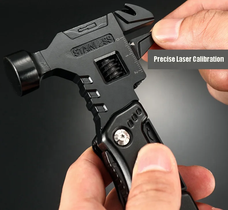 16 in 1 Multitools High Quality Multifunctional Pliers Multitool Claw Hammer Adjustable Wrench Multitool