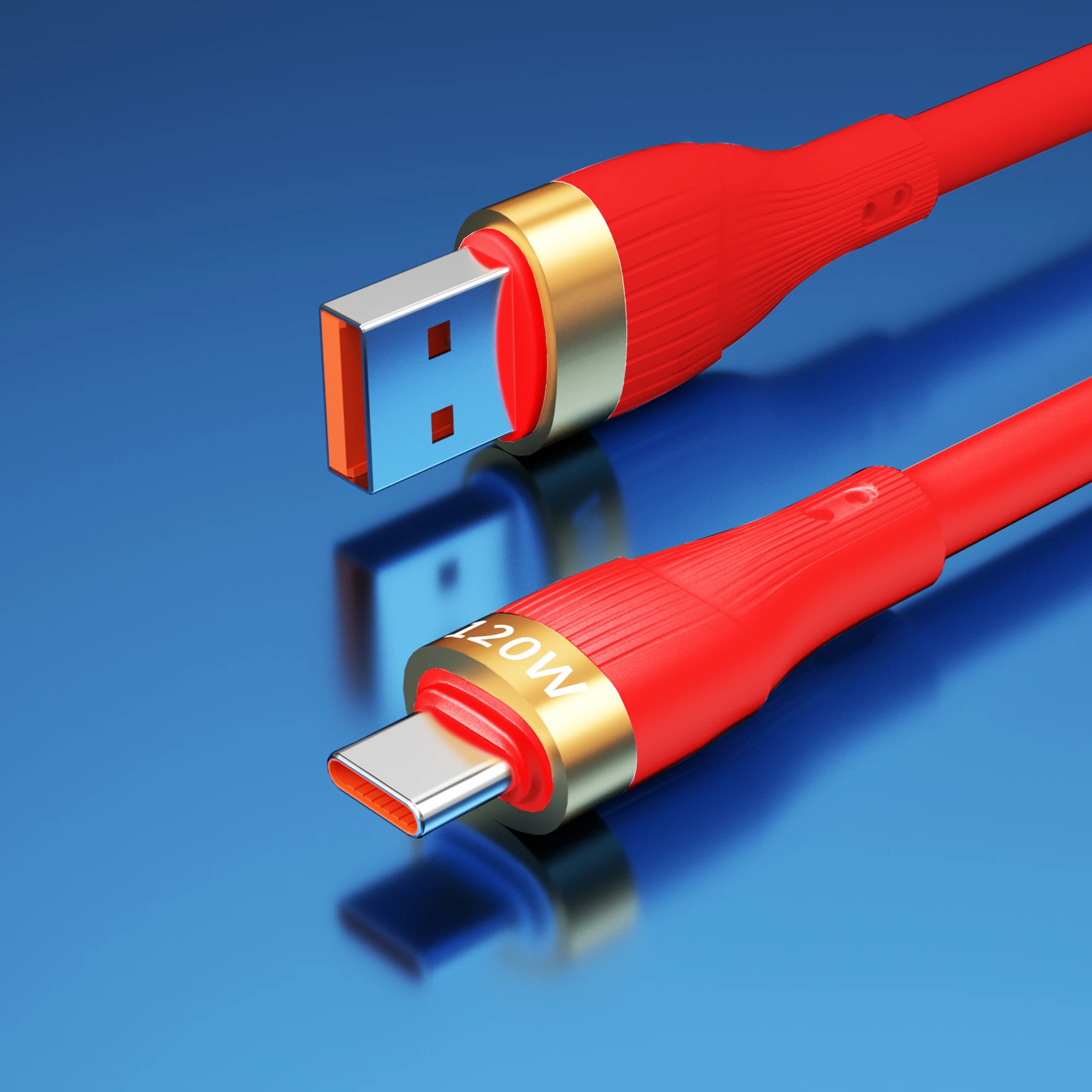 Factory price High quality 6 a 120W USB Type-c cable Fast Charger Cable For Huawei For Xiaomi