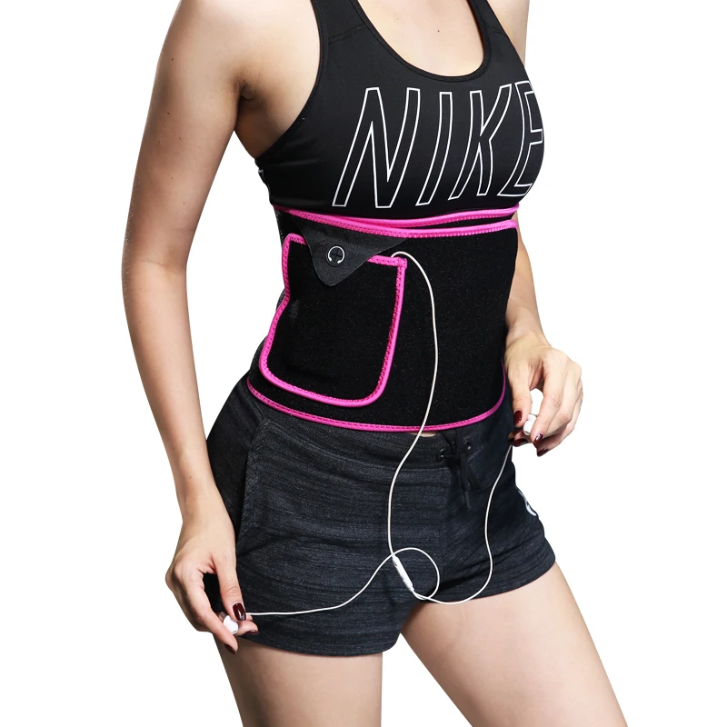 Регулируемый пояс для защиты талии, бандаж для поддержки спины и поясницы, милый женский пояс для живота и пота, триммер для талии