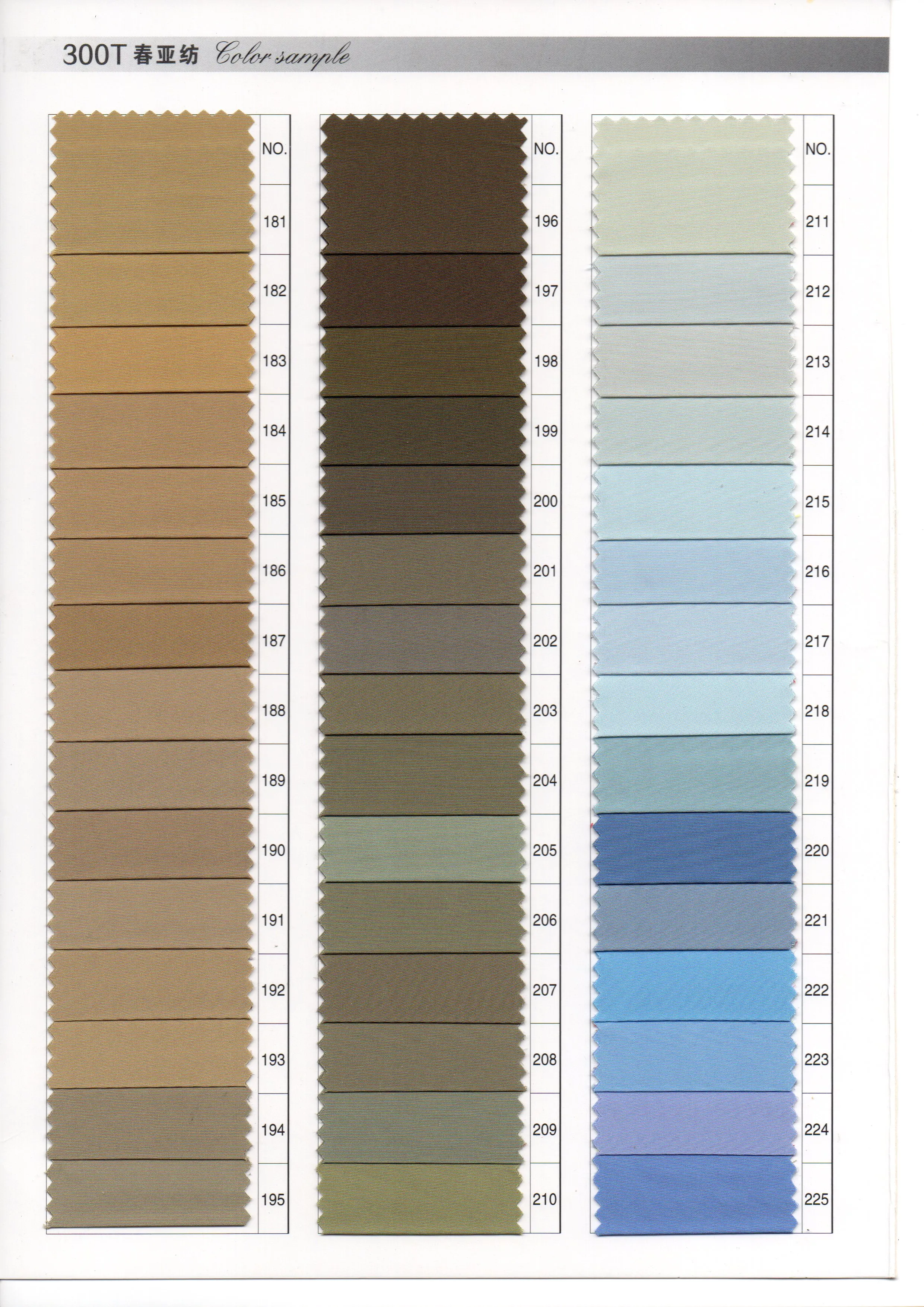 Hot Sell 540 Colors Polyester Microfiber Fabric  300T Used For Lining