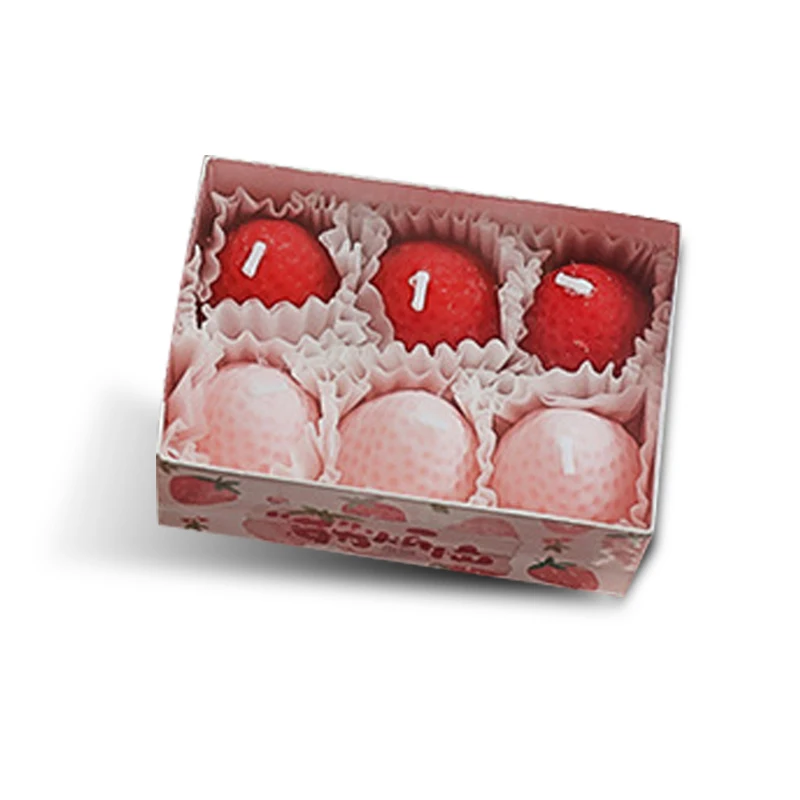Decor Novelty Scented Food Candle Gift Set Handmade Fruit Candles Wholesale Private Label