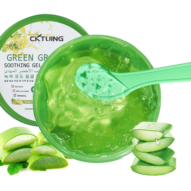 100% organic wholesale best skin care product moisturizing soothing gel