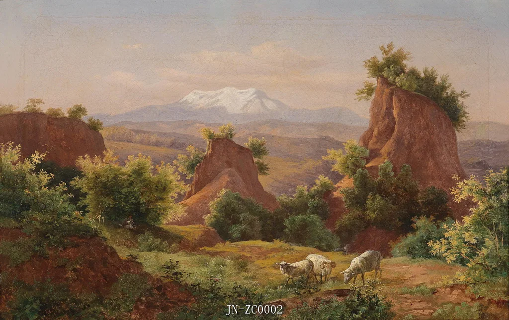 Custom Nature Landscape Wallpaper Autumn Restaurant Home Decor Wall Paper