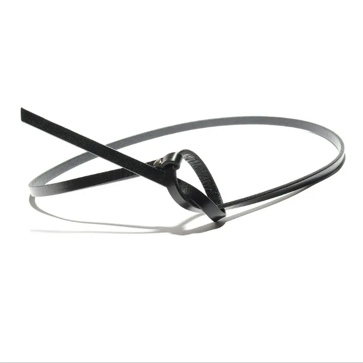 High Quality Fashion 100% Full Grain Leather Belt Magic Winds Genuine Leather Dress Waist Belt