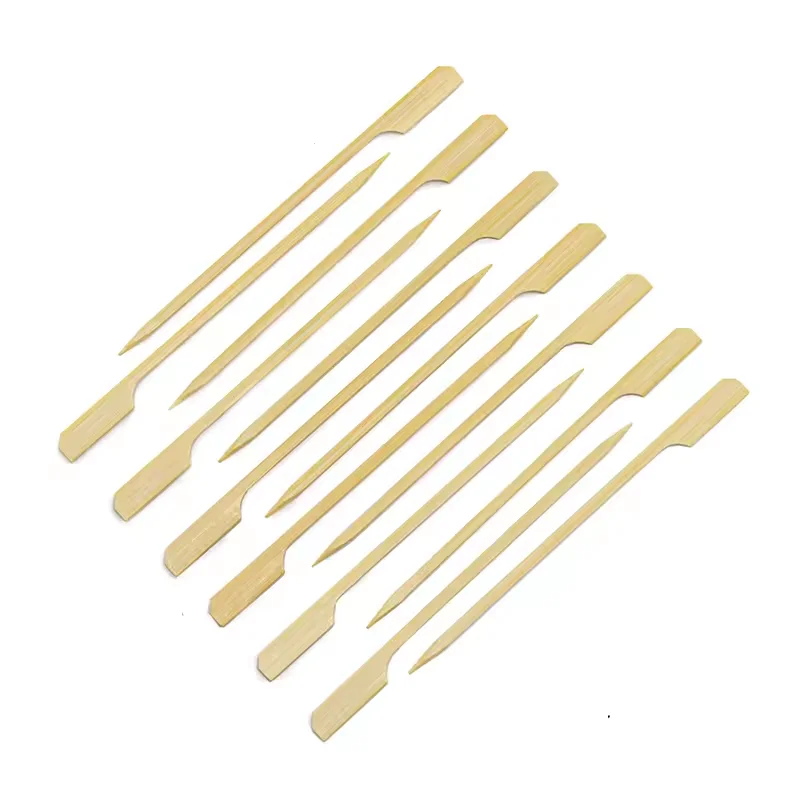 Factory direct sale bamboo teppo skewer sticks 7cm 10cm 12cm 15cm wholesale price hanging skewers charcoal bbq grill