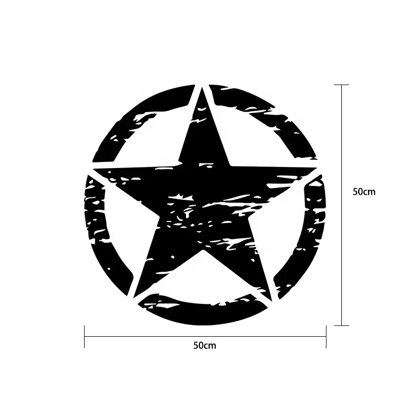 Custom Car Cut Out Sticker F-150 for Jeep Star Sticker Truck Hood Bumper Car Sides Body Stickers