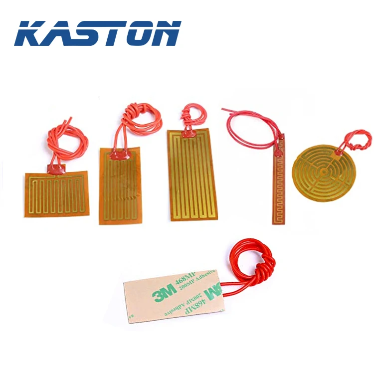 custom 5v 12v 24v 220v industrial electric kapton polyimide heating element flexible heating film