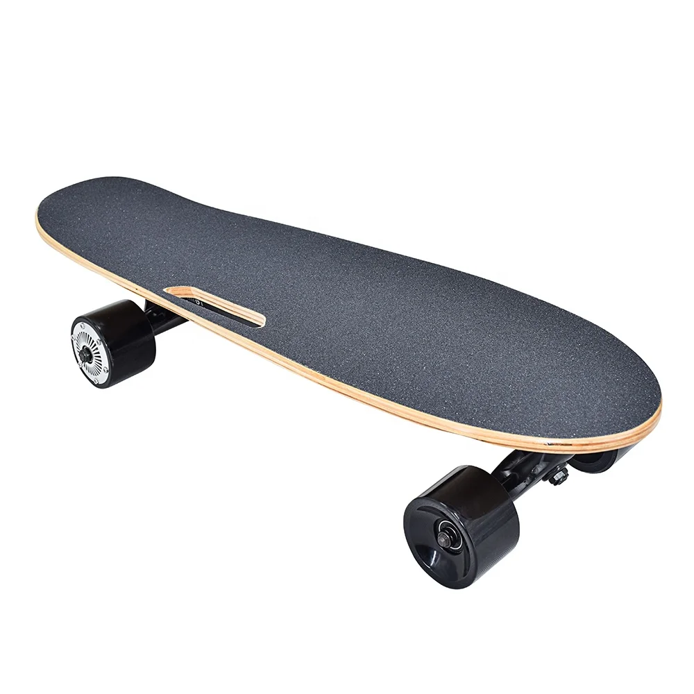 wholesale small fish plate boosted electric skate board remote control electric skateboard