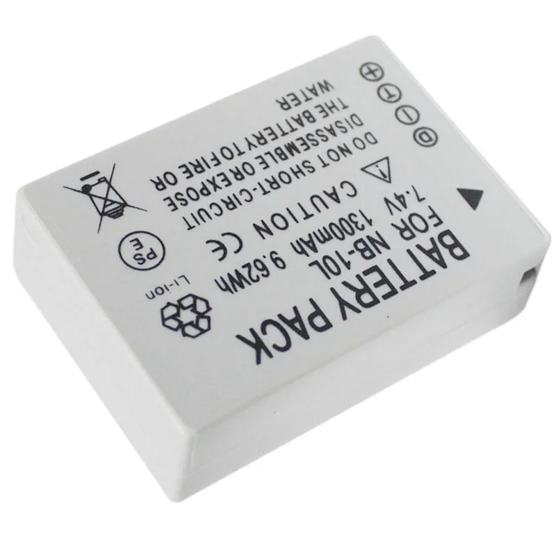  7 4 V батарея камеры NB-10L для Canon G1X G3X G15 G16