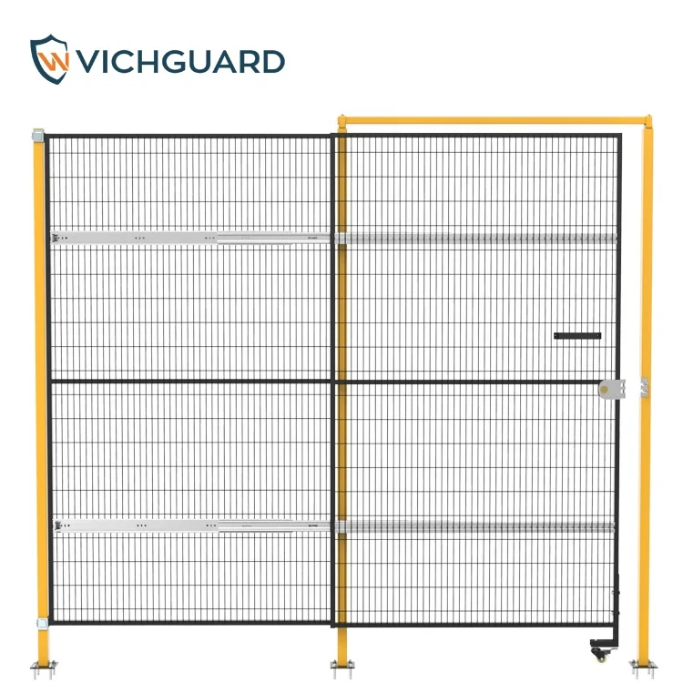 Vichnet Machine Safety Warehouse Security Robotics Isolation Guarding Fence