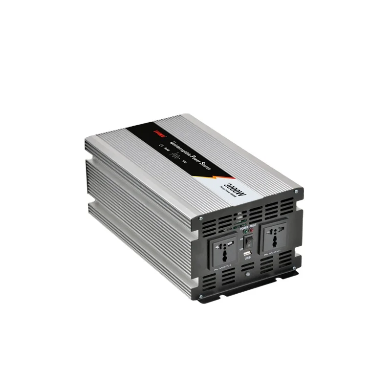 Pure sine wave solar inverter dc ac 12v to 220v 3000w off grid tie