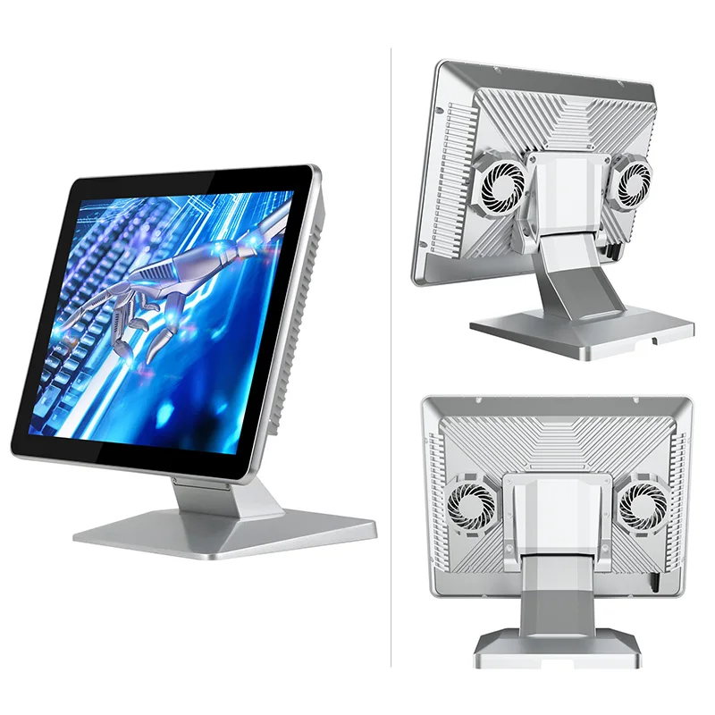 15 inch Embedded Capacitive touch panel PC all in one Fanless J1900 J4125 quad core 2.0ghz CPU Industrial panel PC i3 i5 i7