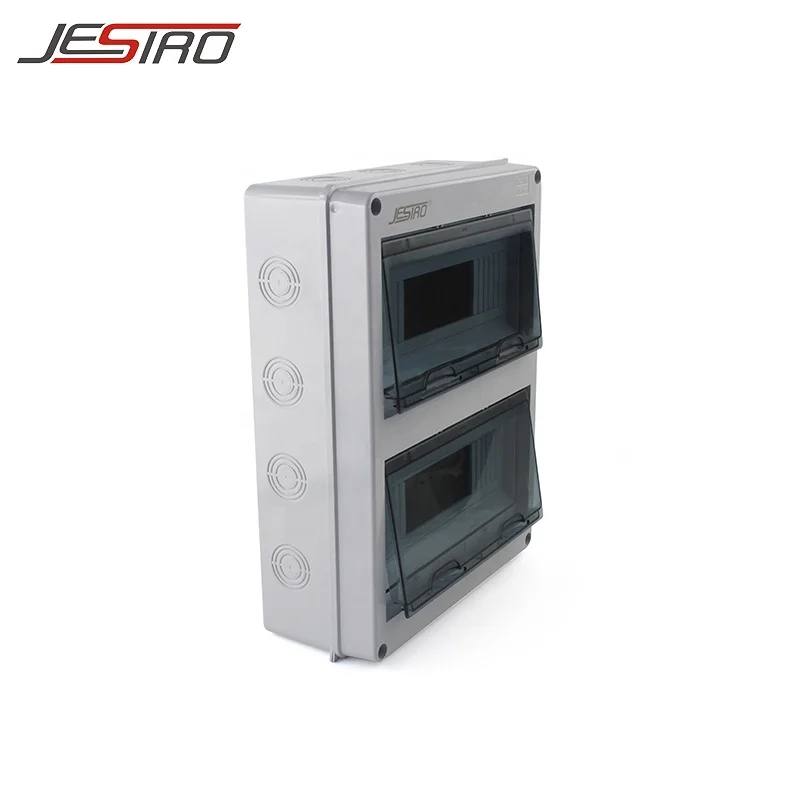 24 way electrical circuit breakers plastic distribution panel box