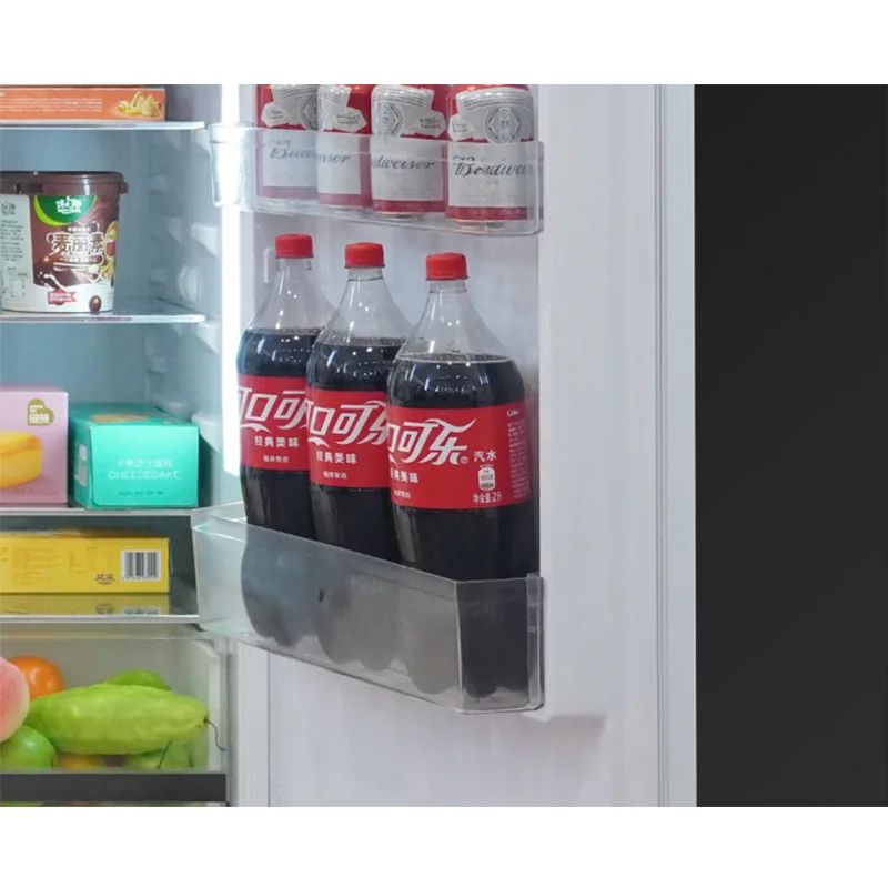 188L Built-in Refrigerator Low Frost Integrated Larder Fridge Freezer for Home Kitchen Hotel White