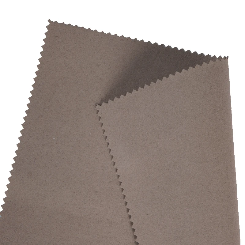 Multifunctional Faux Suede PU Leather Upper Material Shoes Fabric Made In China