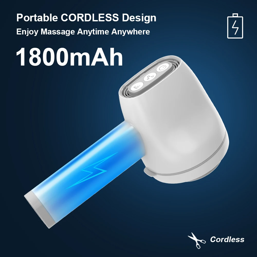 Ekang PL-668 New wireless USB type C Charging  9 in 1 Smart  masseur anti-cellulite relax spin tone body Massager