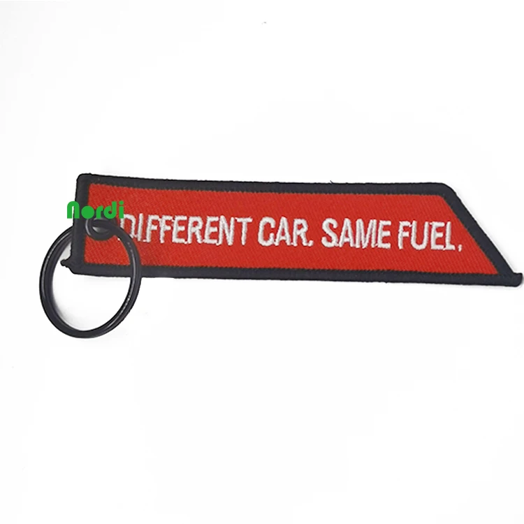 Cheap Custom Embroidered Keychain/Key Tag/Keyring ALPHA JET