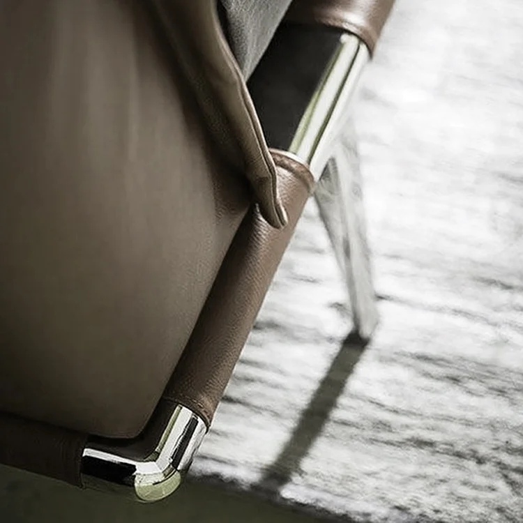 Luxury Modern Design Bedroom Furniture Nappa Leather Twin Queen Bed Top King Size Double Beds Quality Wrought Iron Pine 1 Set