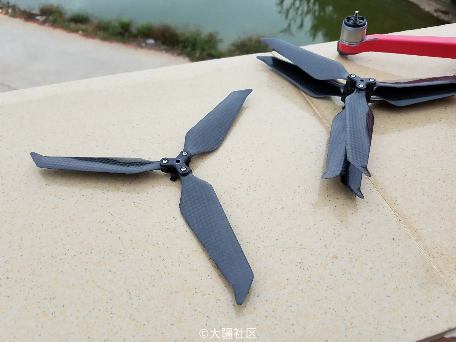 Manufacturing Carbon Fiber Wing Drone Propeller High Quality Custom Carbon Fiber Accessories