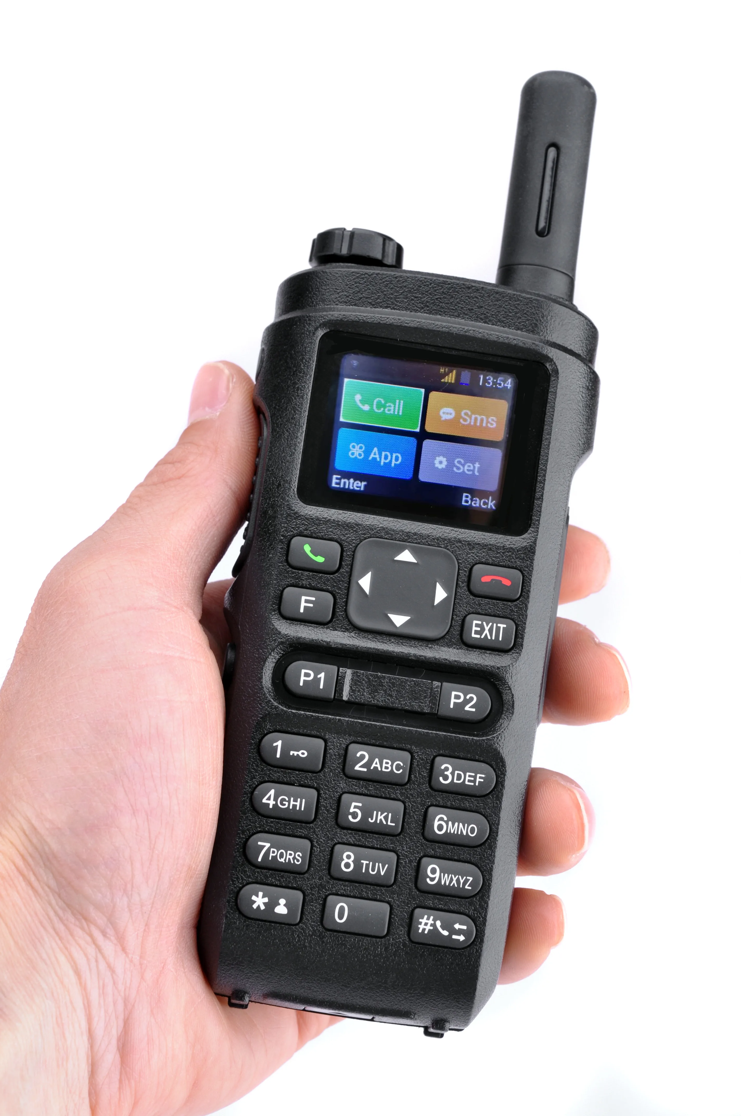 JJCC multi-functional 5800mah long range 4G  POC GPS equipment radio Two-way radio with SIM card for mobile JC-N98 Walkie Talkie