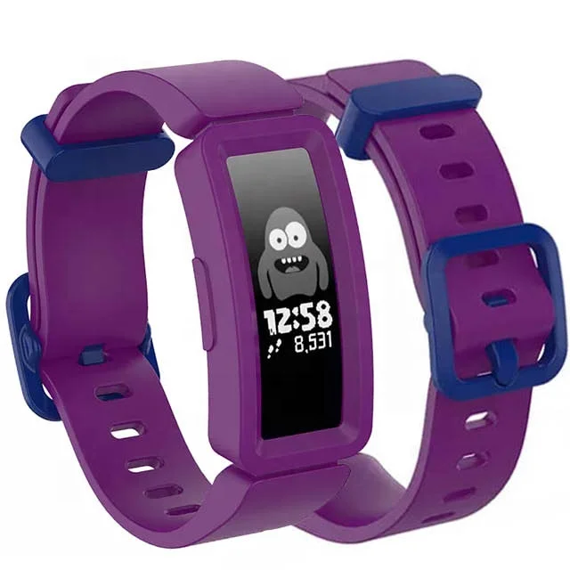 High Quality Watch Strap Rubber Waterproof Kids Silicone Watch Bands For fitbit ace2