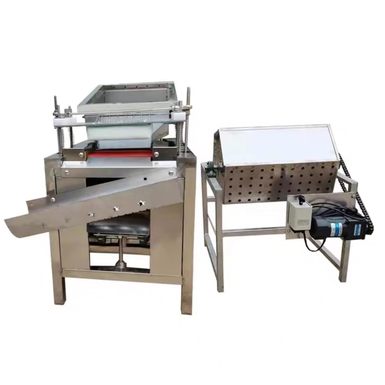 Best Price Commercial Industrial Steel Quail Egg Peeler/Sheller/Broken Machine 220V Used with Engine & PLC Core Components