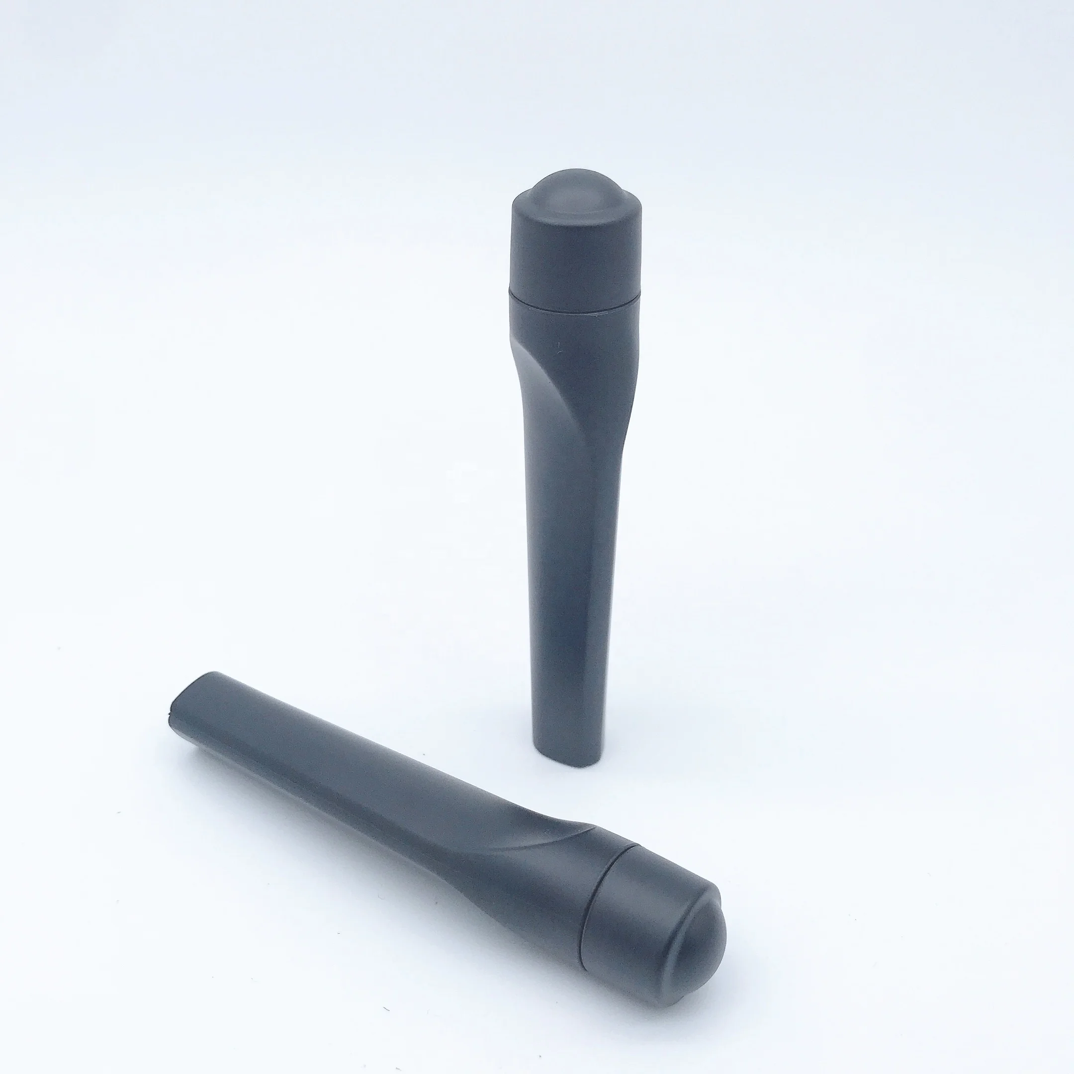 Customized Logo Eye Cream Black Tube Factory Price Roller Acrylic Cosmetics Plastic Container Squeeze Bottle