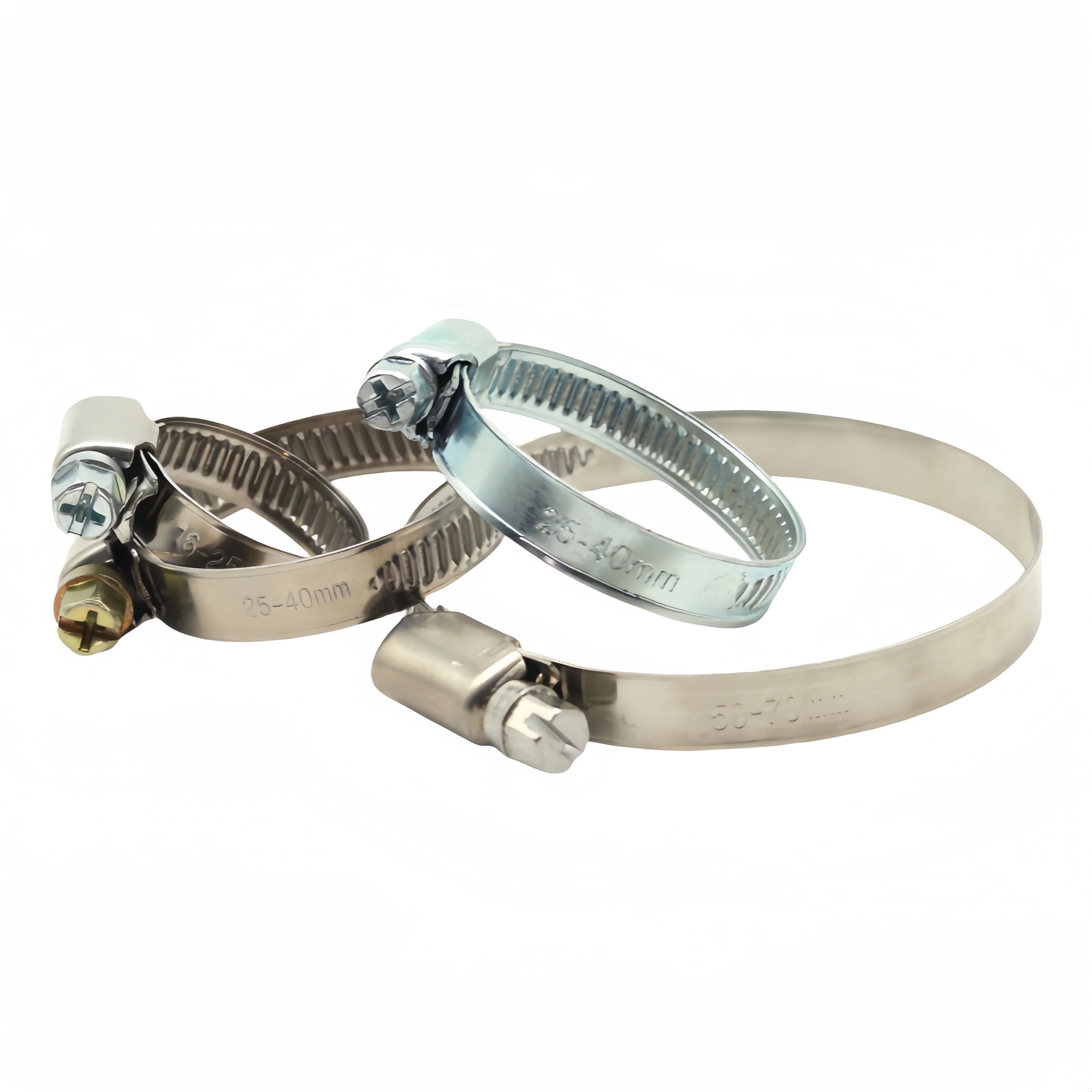 High Quality German clamp stainsteel Steel Quick Release Hose Clamp for Ventilation Pipe Fastener Hardware Exhaust Pipe Clip