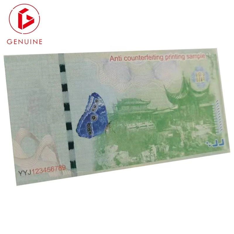 Custom wholesale Genuine a4 cotton paper specialty currency paper
