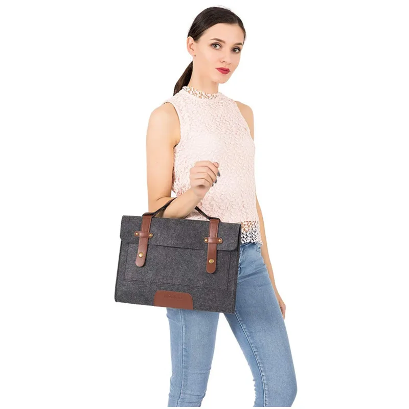 Высококачественная фетровая сумка для ноутбука, черная, 13/13, 3 дюйма, для Macbook