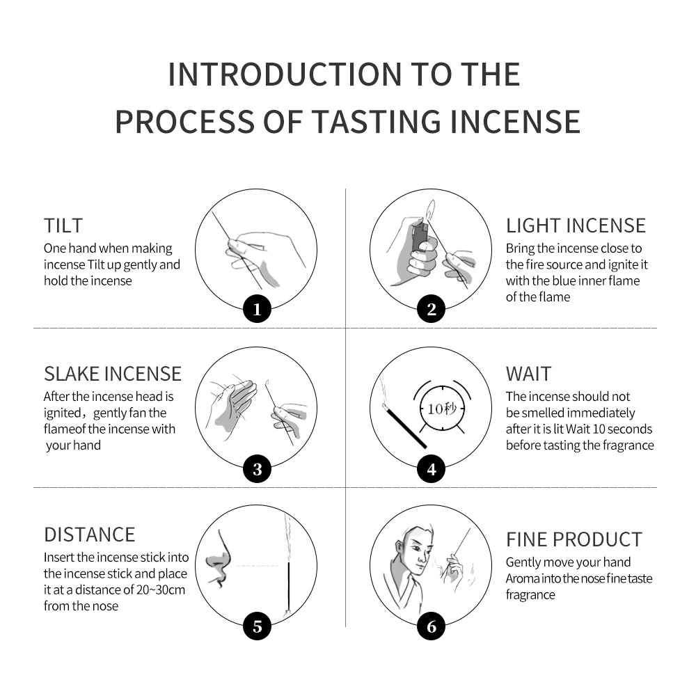 Natural Indonesia Oud sandalwood Incense Stick 25sticks Elegant Aroma Fragrance Sandal wood Meditation Purify Air