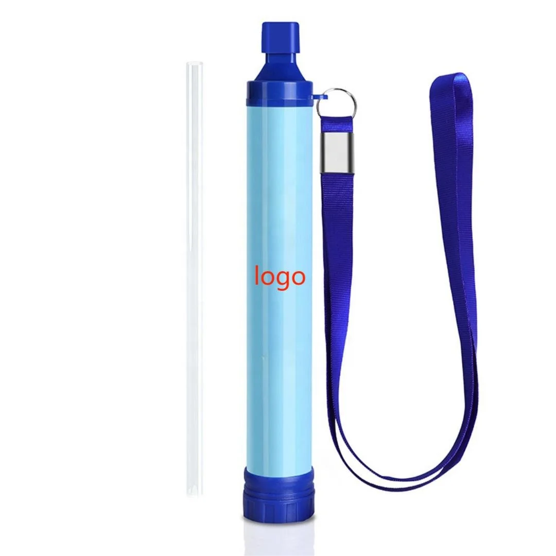 Personal Water Filter Straw for Hiking Camping Travel and Emergency Preparedness