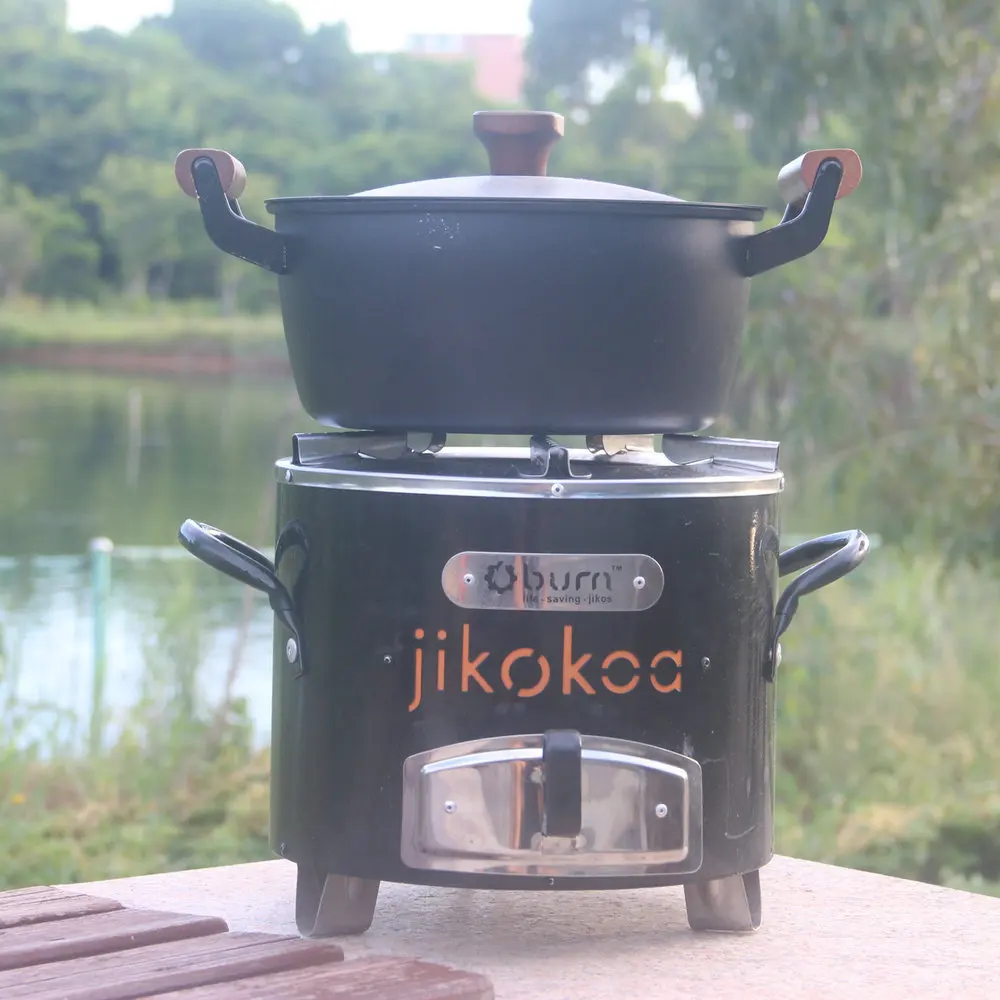 advanced fuel-efficient  affordable stainless steel JIKOKOA charcoal stove  Burning Camping  Stove cook Stove   for  Ghana