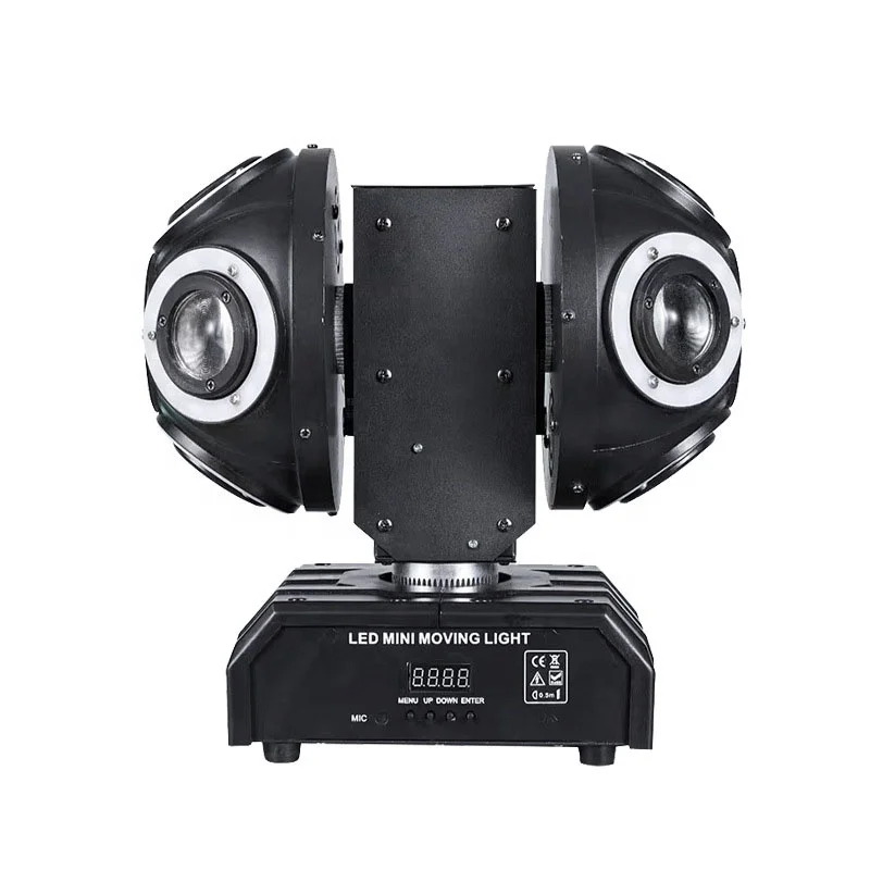 Новый 8*10 Вт RGB светодиодный движущийся луч лазерный диско диджея руки спиннинг сценический бар Вечеринка свадебное шоу свет