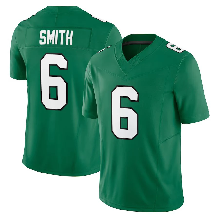 26 Saquon Barkley Jason Kelce Jalen болит футбольная майка коричневый Kelly Green DeVonta Smith Brian Dawkins Haason Reddick