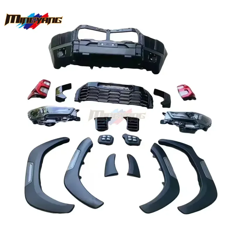 Новый дизайн, оптовая продажа с завода, комплекты для внедорожников, конверсионный автомобильный бампер для Hilux revo Rocco, комплекты обновления tundra