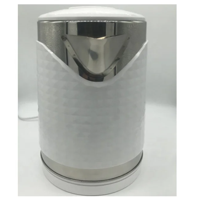 Home appliance kitchen boiling milk stainless steel+double wall electric kettle 1.8L electric kettle cordless tea pot