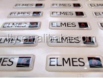 Customized Epoxy domed logo label stickers