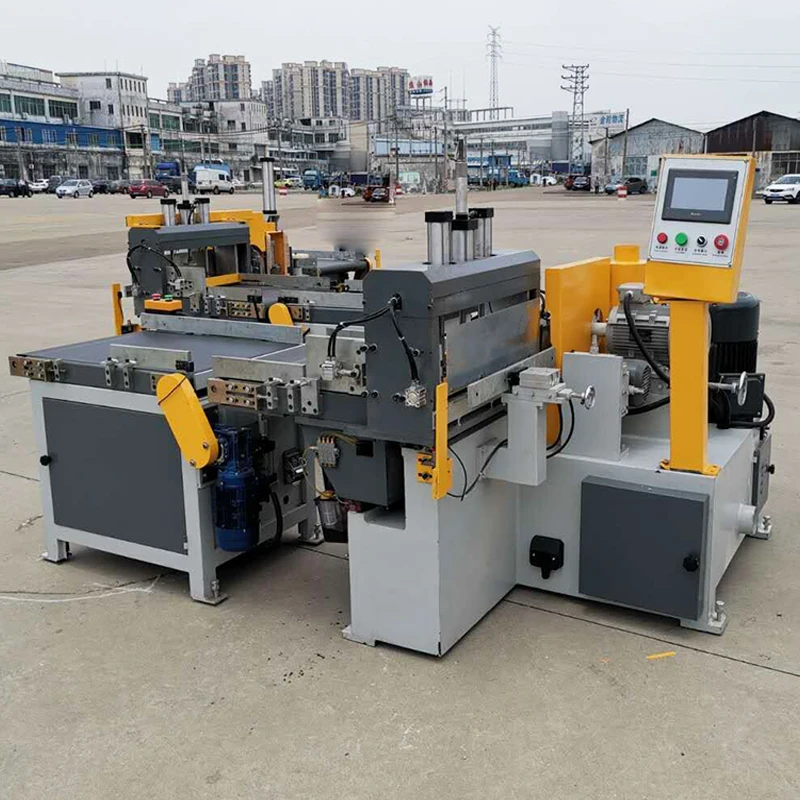 
high speed horizontal woodworking semi automatic finger joint line 
