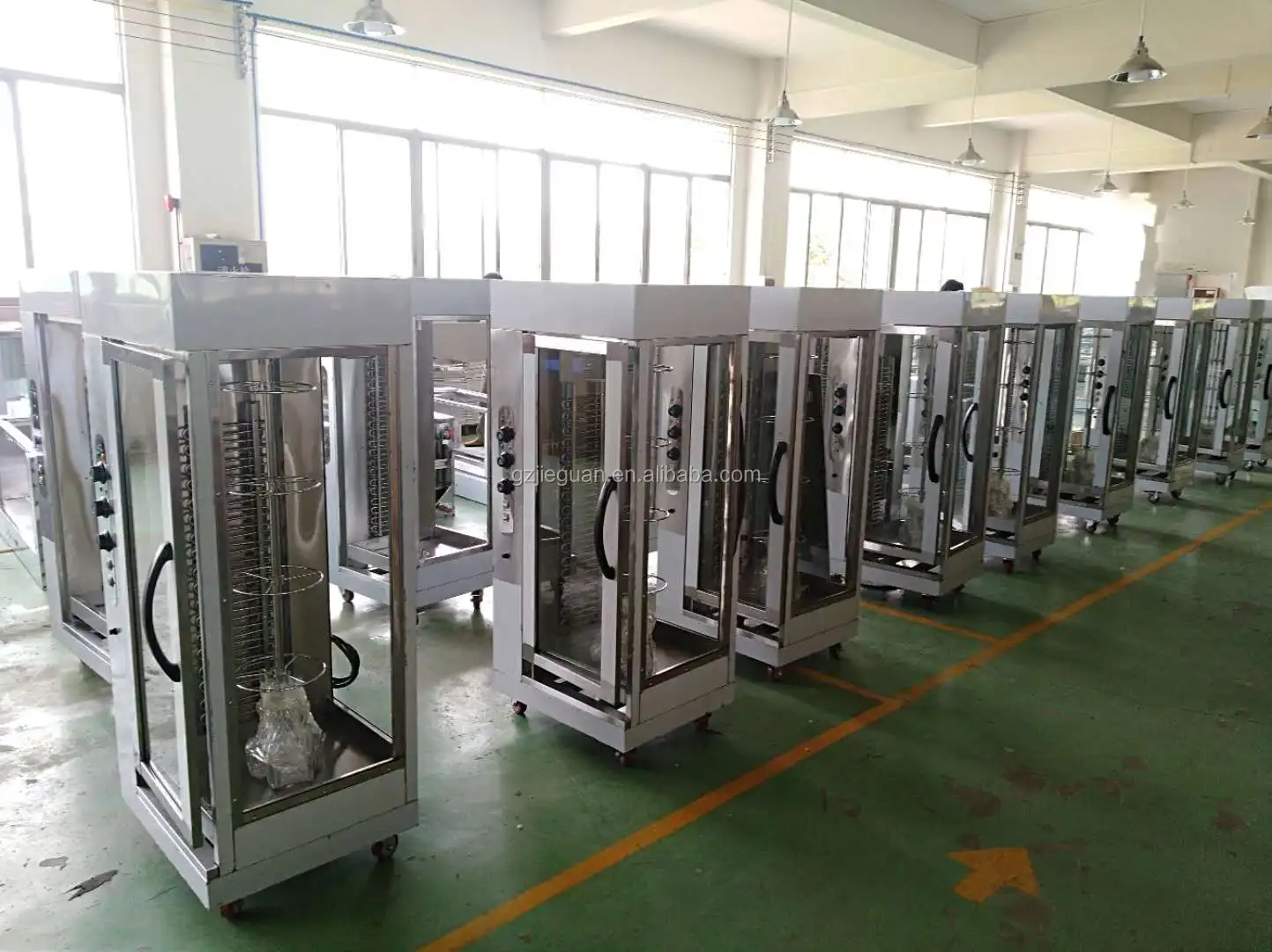 High Quality Chicken Rotisserie Machine Grill Guangzhou Factory -Hold 15 Chickens EB-206