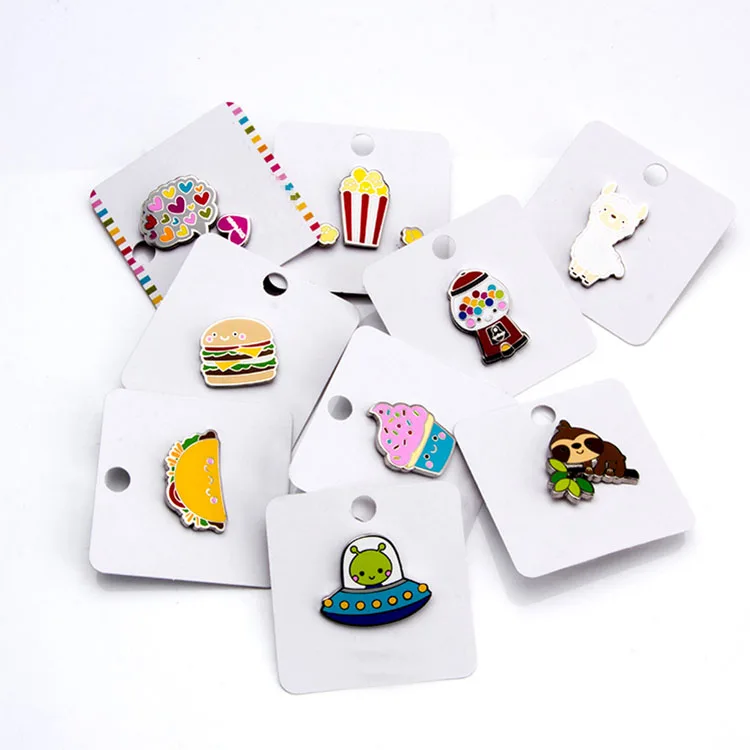 China Manufacturer Custom 3d Print Box Shaped Metal Soft Gold Enamel Pin Badge Animal Cartoon Lapel Pin