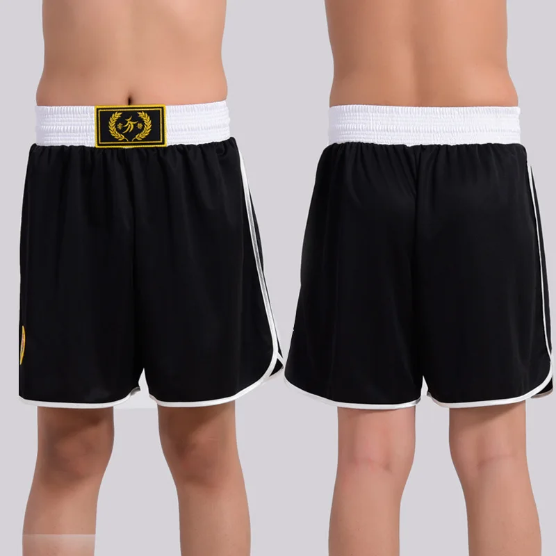 Wholesale Custom Wrestling Boxing Shorts Quality Wrestling Shorts Professional Boxing Trunks Large Custom logo Boxing Shorts
