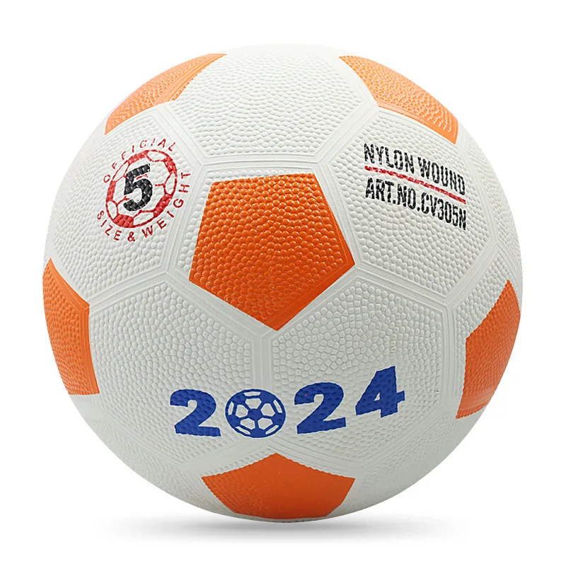 Actearlier  Custom Football Ball Size 5 Soccer Ball Size 4 Rubber Football Rubber Soccer Ball Size 5 4 3 Rubber Football