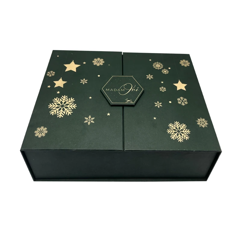Hight Quality Low Price 12 Days Good Price Custom Number Christmas Advent Packaging Carton Calendar Gift Paper Box
