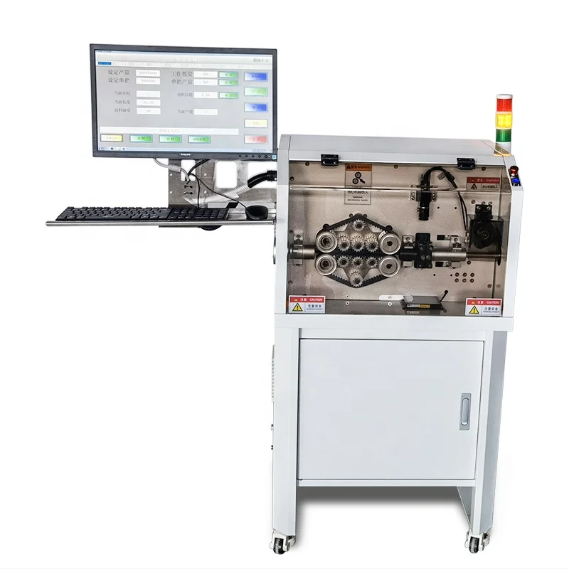 High speed  Visual Positioning Convoluted Tube Crest & Corrugated tube cutter Tube hill and valley cutting machine