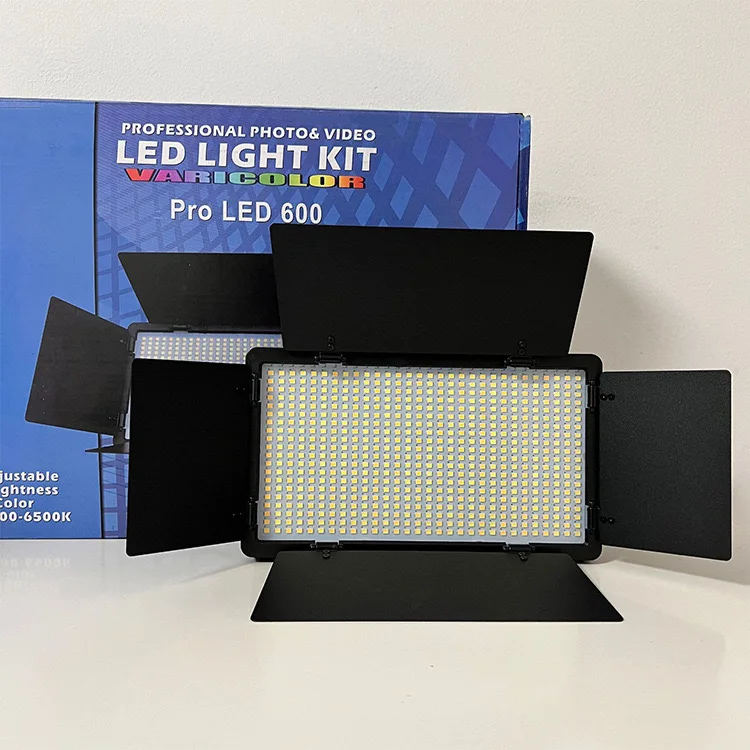 Professional 800 Pro LED Video Light for Photography 3200-6500K Studio & Live Stream Indoor Lighting for Live Photography