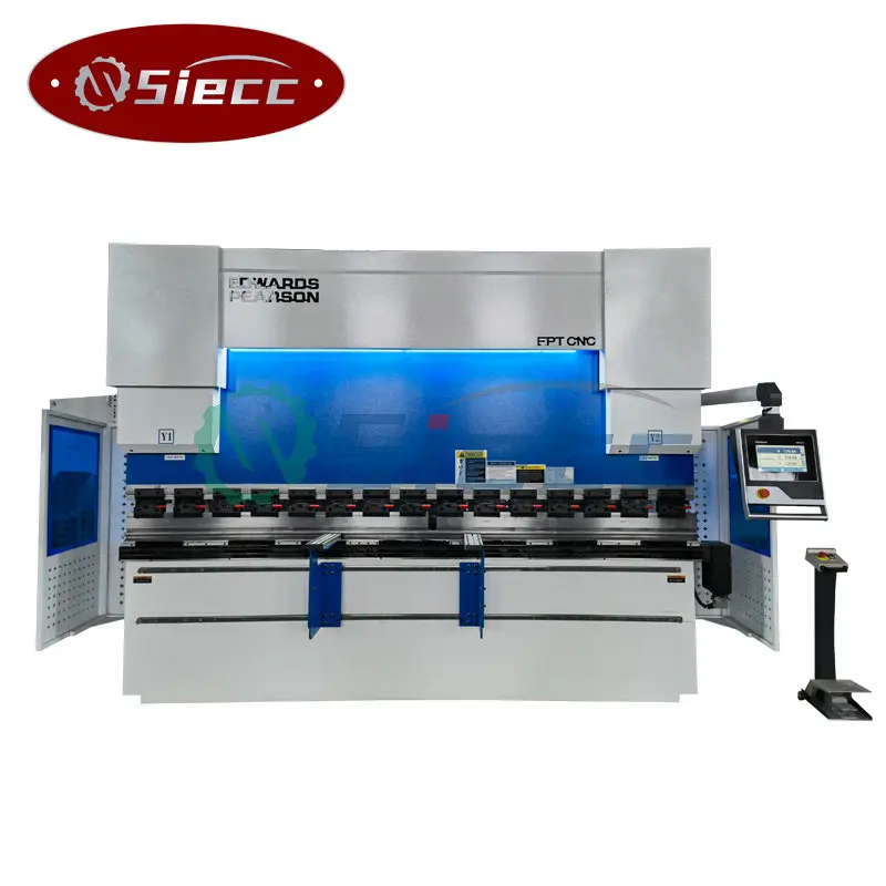 100T CNC metal bending machines,3200 mm CNC sheet press brake with E21