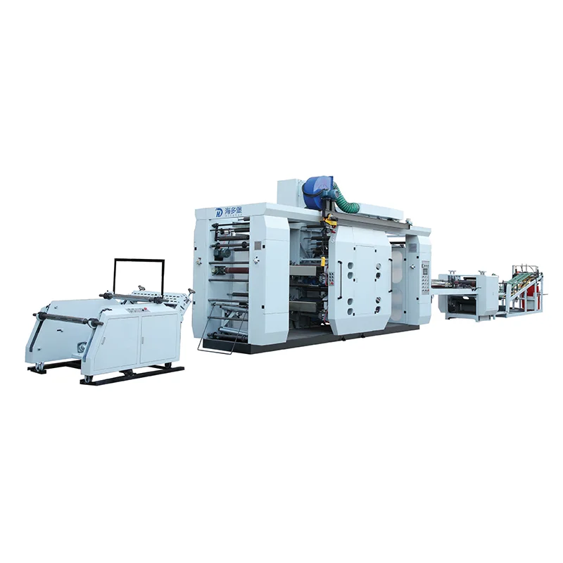 Flexographic Plastic Printing Machine Polythene Flexo Mylar Bags Printing Machine